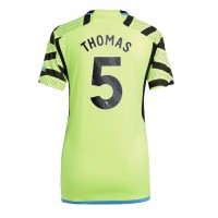 Camisa de Futebol Arsenal Thomas Partey #5 Equipamento Secundário Mulheres 2023-24 Manga Curta